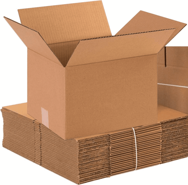 Moving Boxes Medium 12"L X 10"W X 8"H, 25-Pack | Corrugated Cardboard Box for Packing, Shipping and Storage 12108