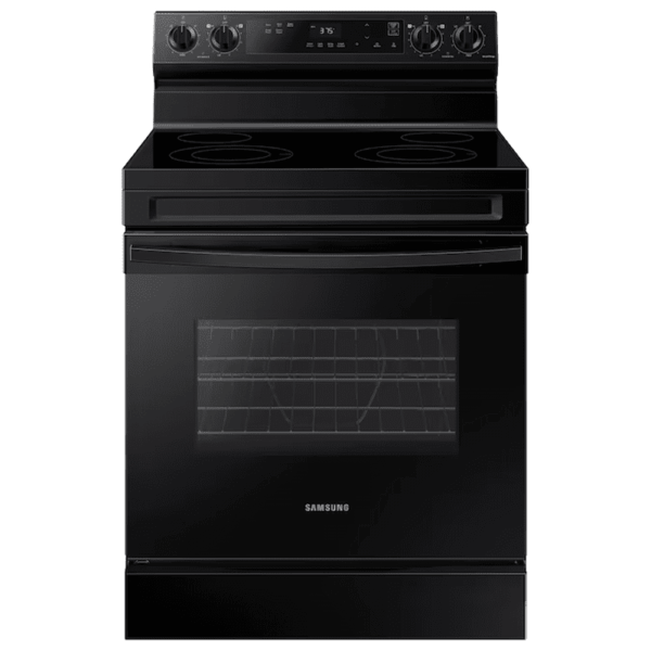 30-In Glass Top 4 Burners 6.3-Cu Ft Freestanding Electric Range ( Stainless Steel ) - Image 11