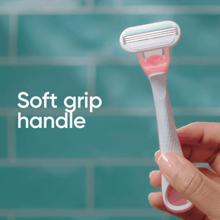 Sensitive Women'S Disposable Razors - Single Package of 3 Razors - Image 8