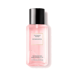 Bombshell Mini Fragrance Mist, Notes of Purple Passion Fruit, Shangri-La Peony & Vanilla Orchid, Travel Size Body Spray for Women (2.5 Oz)