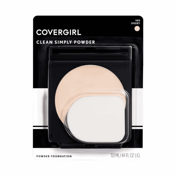 Clean Simply Powder Foundation, Ivory - Image 3