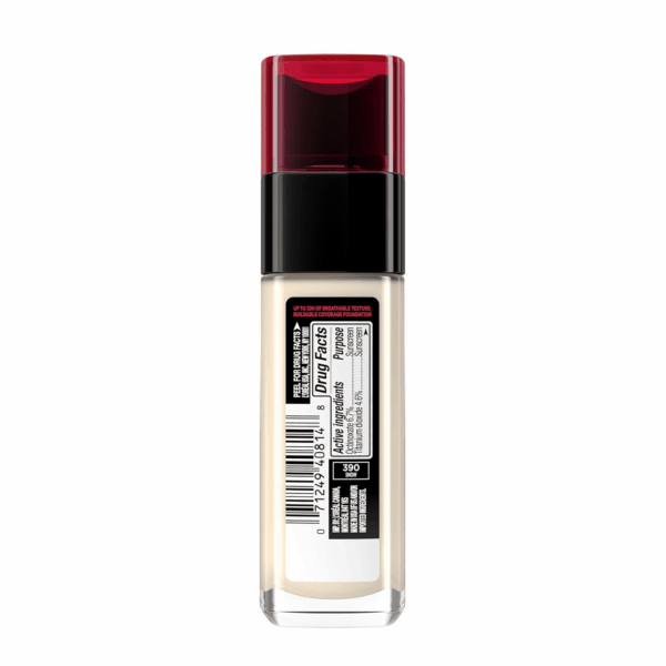 Makeup Infallible up to 32 Hour Fresh Wear Lightweight Foundation, 390 Snow, 1 Fl Oz, Packaging May Vary - Image 9