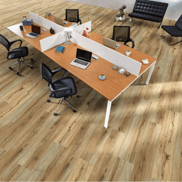 by Coretec Floors Burbank Oak Brown Wood Look 20-Mil X 7-In W X 48-In L Waterproof and Water Resistant Interlocking Luxury Vinyl Plank Flooring ( 16.54-Sq Ft Carton ) - Image 6