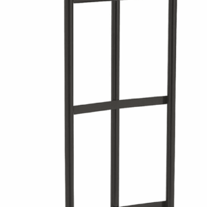 Steel Pneumatic Hand Truck Dolly - 600-Lb. Capacity, 10In. Tires, Powder-Coat Finish