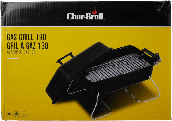 Portable Convective 1-Burner Stainless Steel Propane Gas Grill - 465133010 - Image 3