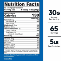 Grass-Fed Whey Protein Isolate (Unflavored) 5LBS - Rbgh Free, Non-Gmo & Gluten Free - Image 2