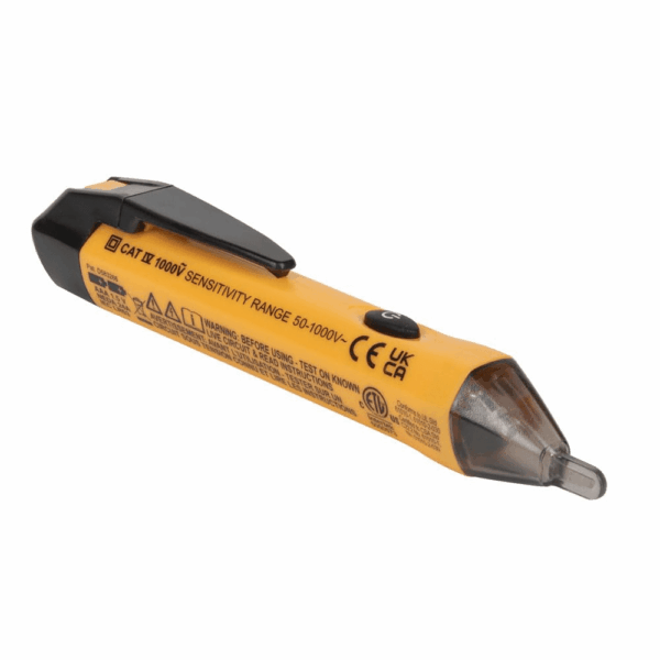 NCVT1P Voltage Tester, Non-Contact Low Voltage Tester Pen, 50V to 1000V AC, Audible and Flashing LED Alarms, Pocket Clip - Image 11