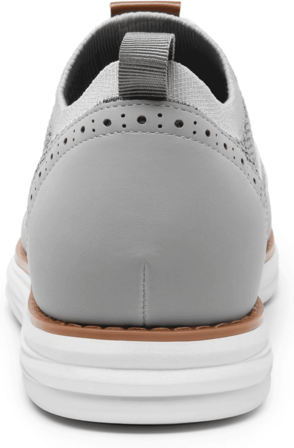 Men'S Knitflex Smartcraft Mesh Oxfords Sneakers Casual Dress Lace-Up Lightweight Walking Shoes - Image 5