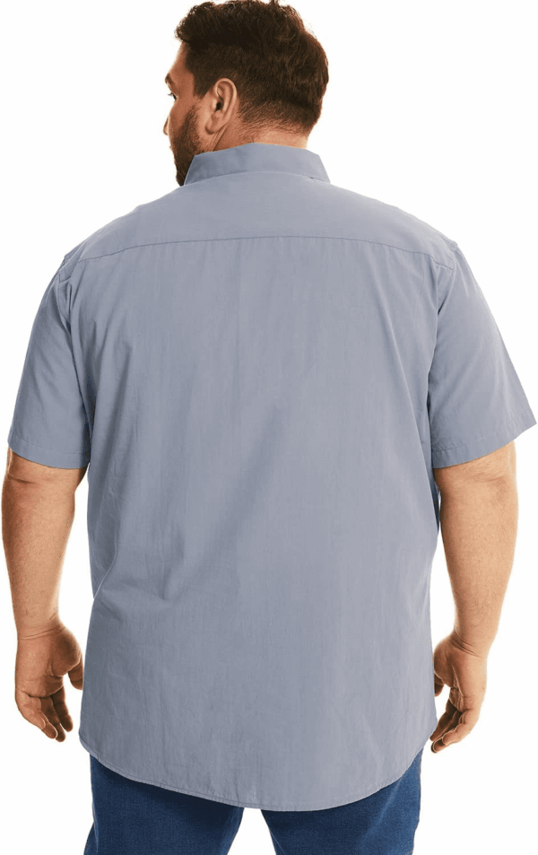 Big and Tall Mens Cotton Button down Shirt 2XL-6XL - Image 3