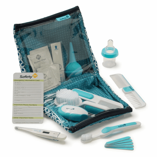 Deluxe Baby Healthcare and Grooming Kit, Arctic Blue, Newborn Baby Essentials, One Size, 25 Pieces - Image 5