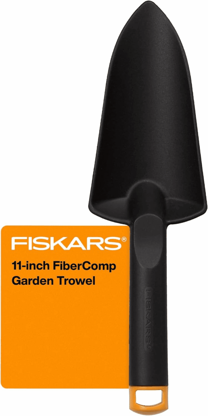 Hand Trowel - Fiber Composite Gardening Hand Tool with Hang Hole - Lawn and Yard Tools