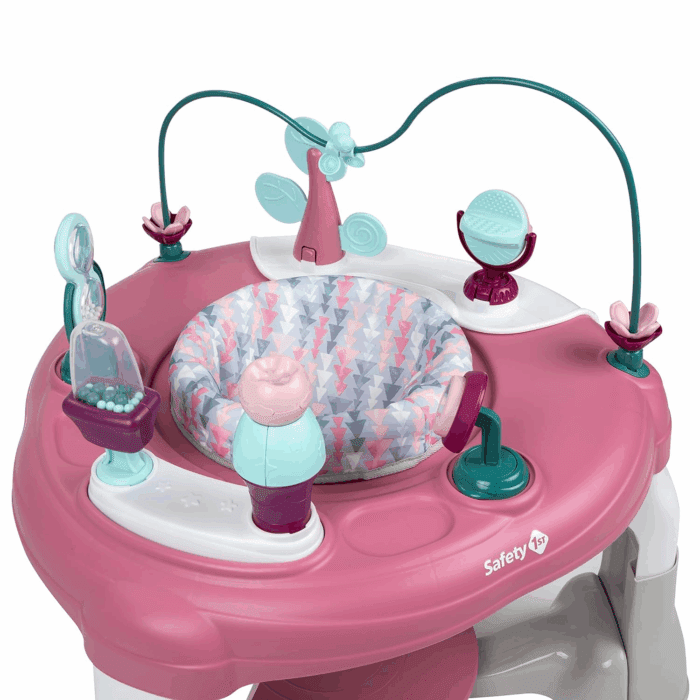 Grow and Go 4-In-1 Stationary Activity Center, Oslo Pink - Image 6