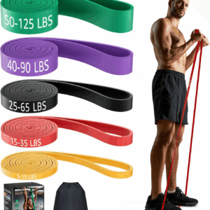 Resistance Bands, Pull up Exercise Bands, Workout Bands for Fitness Training, Body Stretching, Physical Therapy, Muscle Training