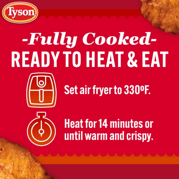 Any'Tizers Buffalo Style Bone-In Chicken Wings, 22 Oz. (Frozen) - Image 4