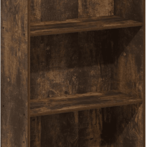 Basic 3-Tier Bookcase Storage Shelves, Amber Pine