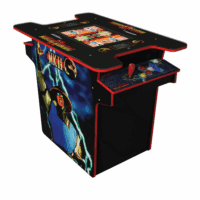 Arcade 1Up  X-Men 4 Player Arcade Machine (With Riser & Stool) - Electronic Games & Mortal Kombat Head-To-Head Arcade Machine, 2 Player Cocktail Style Cabinet for Home - Image 3