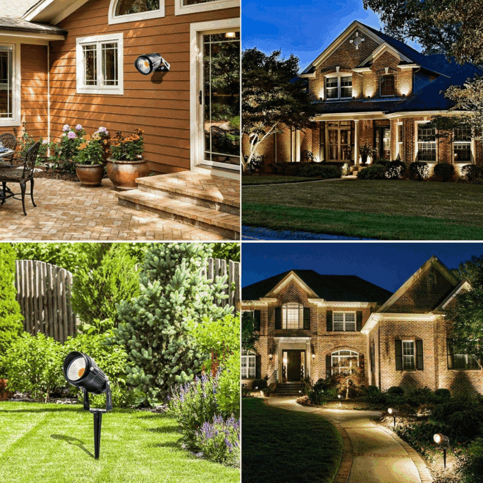 10W Low Voltage Landscape Lights LED Landscape Lighting with Connectors, 12V Outdoor Spotlights Yard Garden Pathway Lights, 1000LM Waterproof Warm White Light (14 Pack) - Image 6