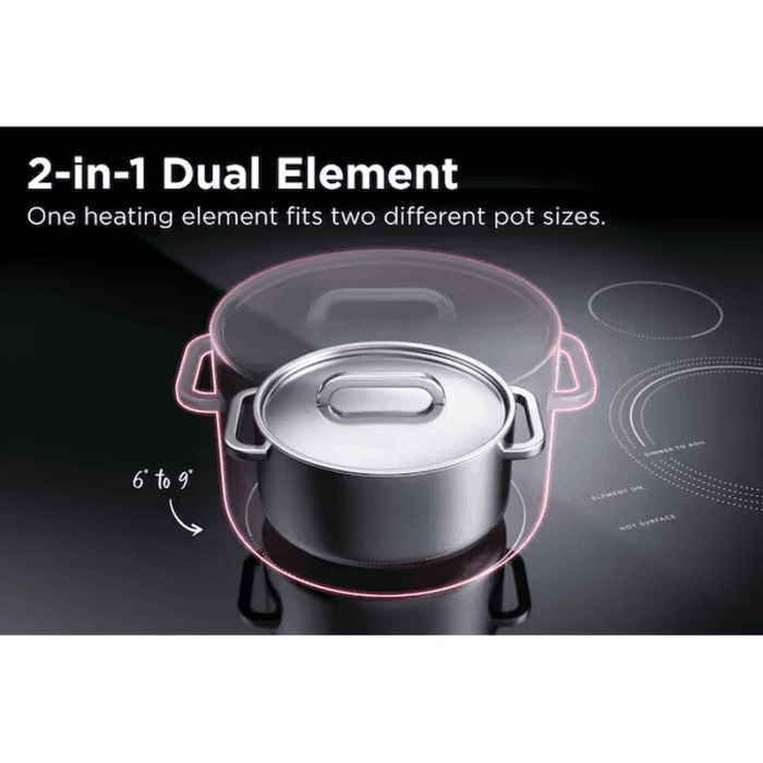 30-In 5 Burners 5.1-Cu Ft Air Fry Convection Oven Freestanding Natural Gas Range ( Stainless Steel ) - Image 8