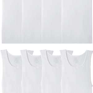 Men'S Sleeveless Tag Free Moisture Wicking Tank A-Shirt