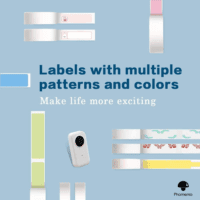 D30 Thermal Self-Adhesive Label, 3/8" X 1 1/2" (12Mm X 40Mm) 160 Labels/Roll,  D30 Label Tape Compatible with D30 Label Printer, Suitable for Home, School, Black on White, 3 Roll - Image 7
