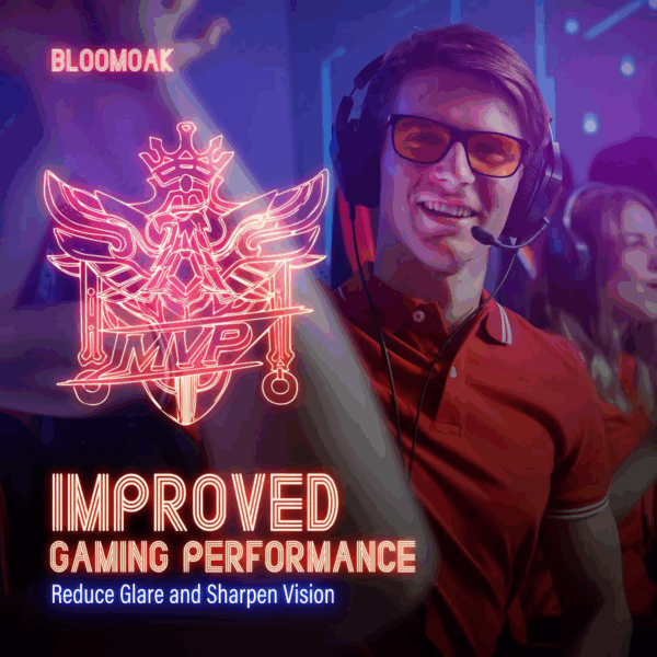-99% Blue Light Blocking Glasses for Men-Gaming Glasses-Anti Glare - anti Fatigue-Tr90 Material-Suitable for Screens - Image 6
