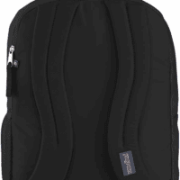 Laptop Backpack - Computer Bag with 2 Compartments, Ergonomic Shoulder Straps, 15” Laptop Sleeve, Haul Handle - Black - Image 5