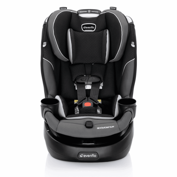 Revolve360 Slim 2-In-1 Rotational Car Seat (Canton Black) - Image 2