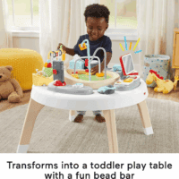 Baby to Toddler Learning Toy 2-In-1 like a Boss Activity Center and Play Table with Lights Music and Sounds - Image 3