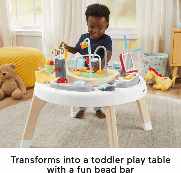 Baby to Toddler Learning Toy 2-In-1 like a Boss Activity Center and Play Table with Lights Music and Sounds - Image 3