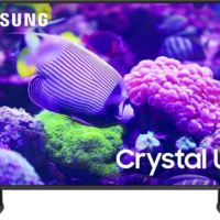 65-Inch Class Crystal UHD 4K DU7200 Series HDR Smart TV W/Object Tracking Sound Lite, Purcolor, Motion Xcelerator, Mega Contrast, Q-Symphony (UN65DU7200, 2024 Model)