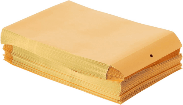 Mailing Envelopes, Clasp Closure, 9" X 12", All-Purpose 24-Lb Paper, Brown Kraft Material, 20 per Box (76020) - Image 5