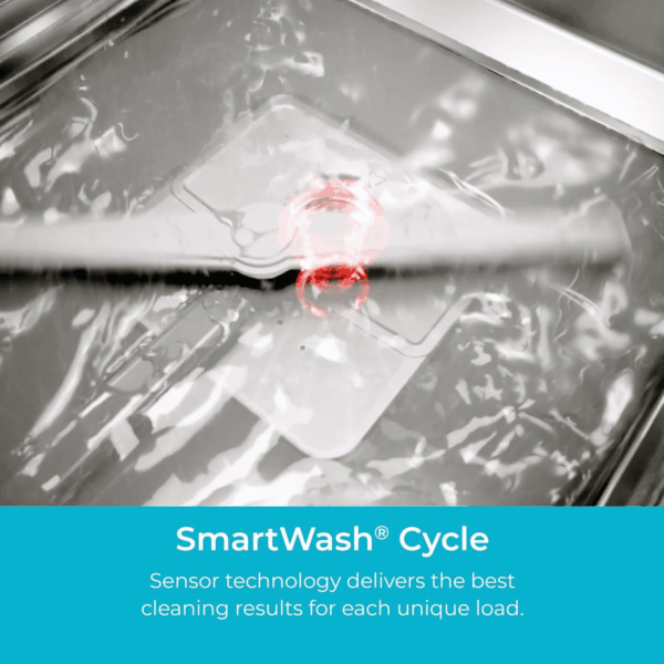 24" Built-In Stainless Steel Tub Dishwasher with Smartwash, Smart Dry, and Morespace Adjustable Rack, Energy Star Certified, Fingerprint Resistant Stainless Steel - Image 5