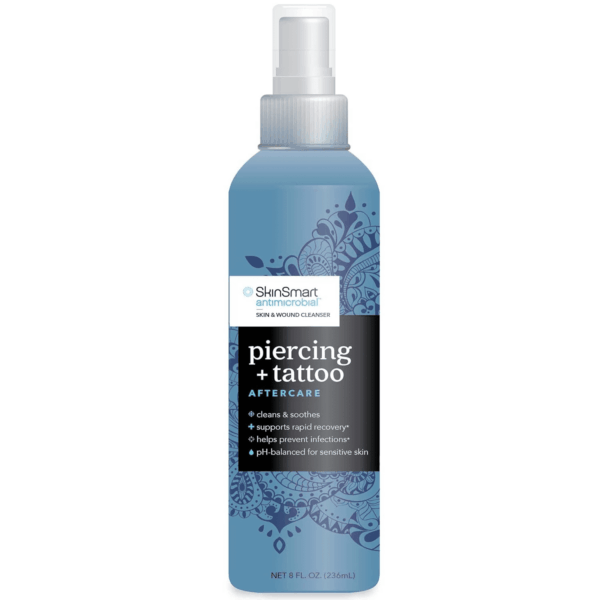 Piercing & Tattoo Aftercare for Rapid Recovery, Hypochlorous Technology, 8 Oz Spray