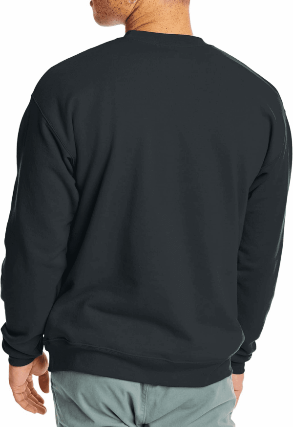 Men'S Ecosmart Fleece, Pullover Crewneck Sweatshirt, 1 or 2 Pack - Image 2