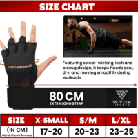 Gel Boxing Hand Wraps Inner Gloves for Men & Women, 80Cm Quick Wrist Straps, Padded Knuckle Protection for Muay Thai Kickboxing, Hand Wraps for Boxing & Martial Arts - Image 5