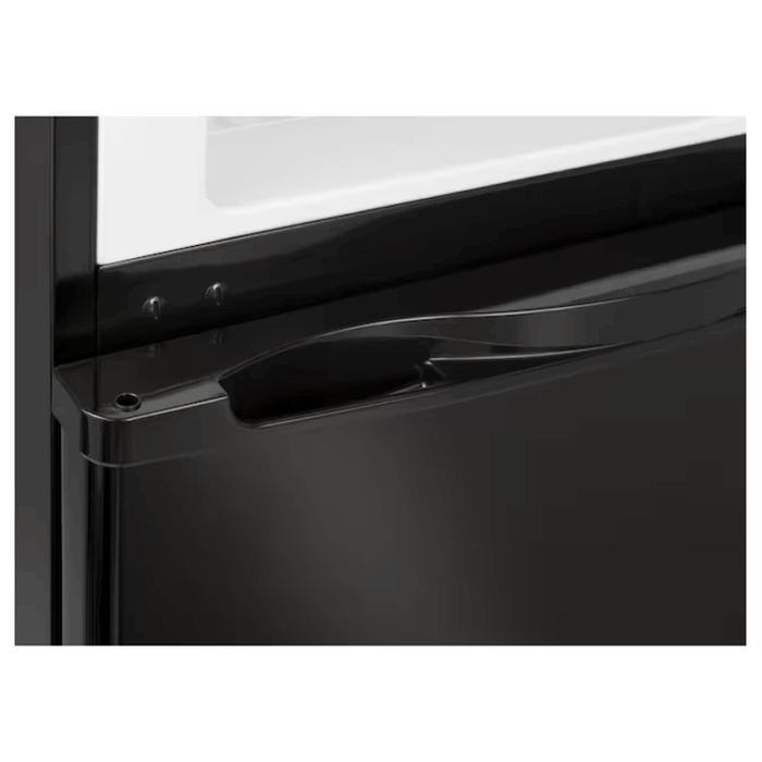 9.7-Cu Ft Counter-Depth Top-Freezer Refrigerator ( Black ) - Image 11