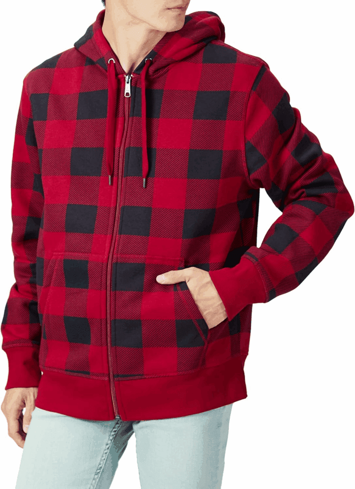 Men'S Full-Zip Fleece Hoodie (Available in Big & Tall)