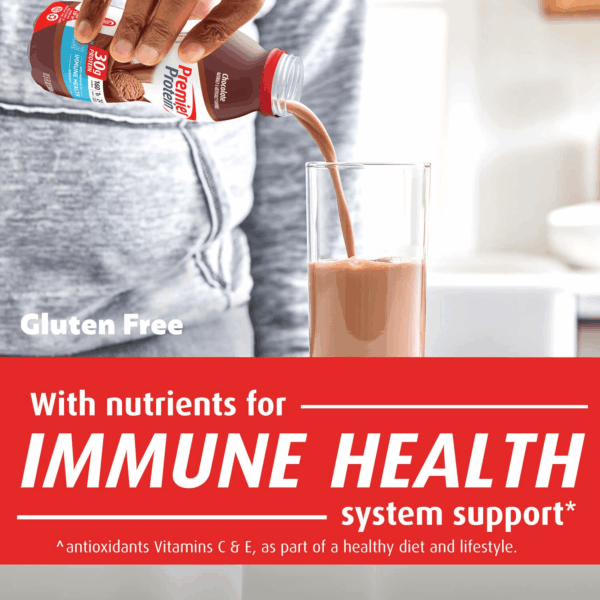 Shake, Chocolate, 30G Protein 1G Sugar 24 Vitamins Minerals Nutrients to Support Immune Health, 11.5 Fl Oz (Pack of 12) - Image 3