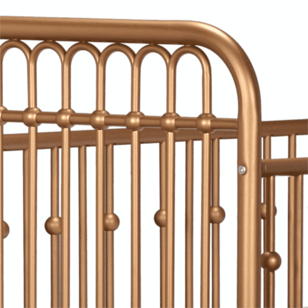 Monarch Hill Ivy Metal Crib, Gold - Image 8