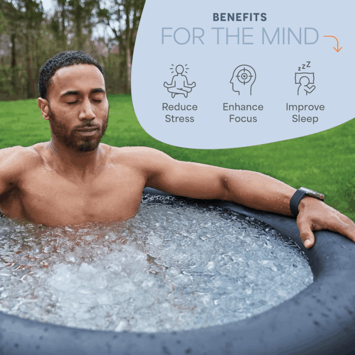Nordpod Recovery Ice Tub – Portable Cold Plunge Tub for Athletes, Ice Bath for Recovery & Therapy – Outdoor/Indoor Use, All-Weather Lid, XL Size – Holds up to 102 Gallons - Image 4