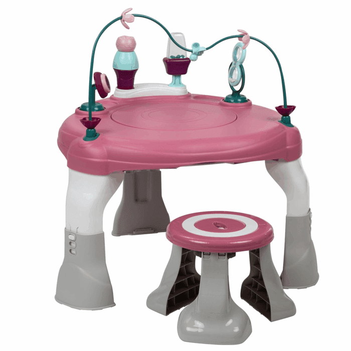 Grow and Go 4-In-1 Stationary Activity Center, Oslo Pink - Image 7