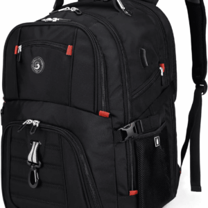 Extra Large 50L Travel Laptop Backpack with USB Charging Port, College Backpack Airline Approved Business Work Bag Fits 17 Inch Computer for Men Women