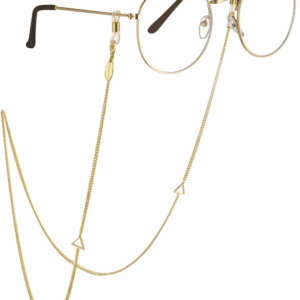 Glasses Chain, Eyeglass Strap for Women Sunglasses - 14K Gold Eyeglasses Chain, Eye Glasses Holders around Neck