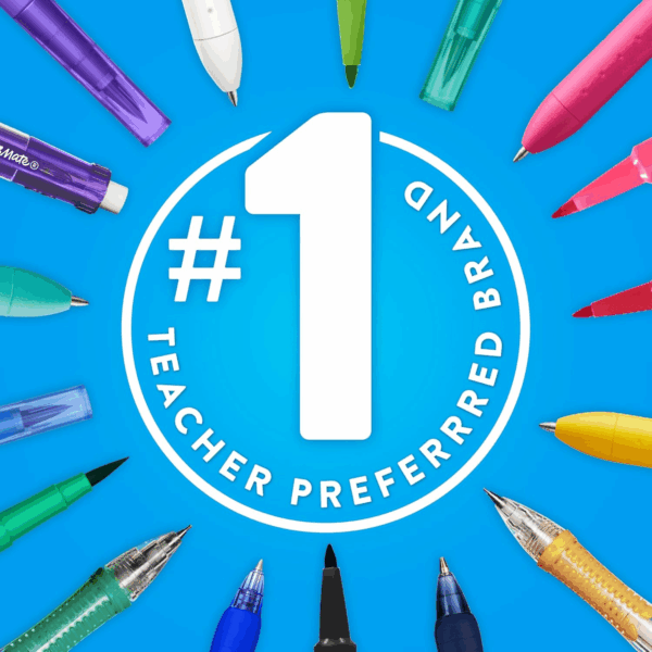 Flair Felt Tip Pens, Medium Point (0.7Mm), Assorted Colors, 1 Pack of 12 - Image 7