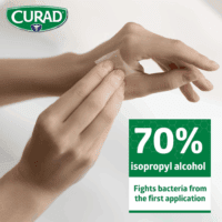 Alcohol Prep Pads (Pack of 4 Boxes) | 400 Pieces of Medium Isopropyl Alcohol Wipes Individually Wrapped | First Aid Alcohol Swabs for Cuts & Scrapes | Medical Alcohol Pads for General Cleansing - Image 3