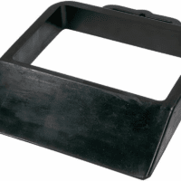 Rubber Pallet Jack Wheel Chock with Built-In Handle - Pallet Jack Stopper for Truck - 13.37" Length X 11.62" Width X 2" Height - Image 9