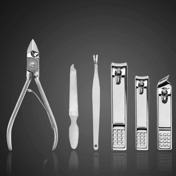 Nail Clippers Set Fingernail and Toenail Clipper Cutters, Manicure Pedicure Kit 18 Pieces Stainless Steel Professional Grooming Kits, Nail Care Tools with Luxurious Travel Case - Image 2