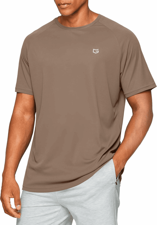 Men'S Dry Fit Short Sleeve T-Shirt Crewneck Lightweight Tee Shirts for Men Workout Athletic Casual