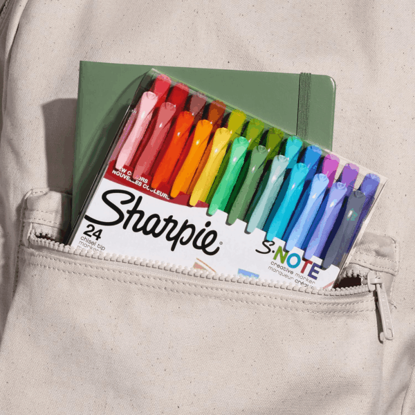 S-Note Creative Markers, Highlighters, Assorted Colors, Chisel Tip, 24 Count - Image 8