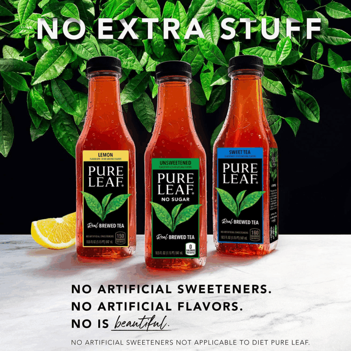 Iced Tea, Extra Sweet, Real Brewed Tea, 18.5 Fl Oz Bottles (Pack of 12) - Image 4